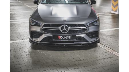 Splitter Mercedes-Benz CLA 35 Aero C118 Front v.2 Gloss Black