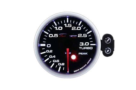 Depo Gauge PK 52mm - Turbo Electric -1 to 3 BAR