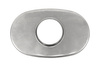 The muffler cap oval side central 56mm 127x203mm