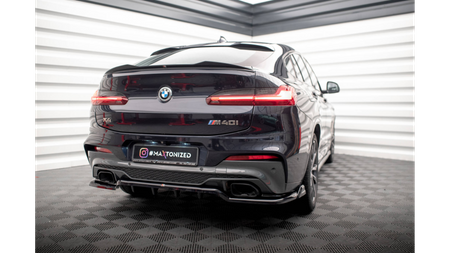 Splitter BMW X4 G02 M-Pack Rear Central with Diffuser v.2