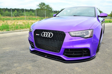 Splitter Audi RS5 8T przód Gloss Black