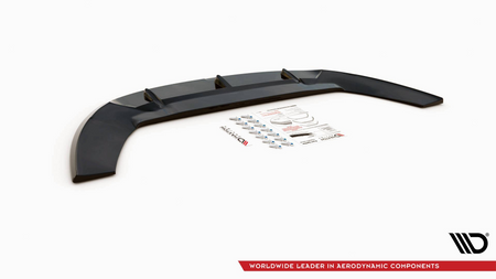 Splitter Fiat Punto Evo Abarth przód Gloss Black