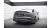 Splitter Audi A5 F5 S-Line Rear Central with Diffuser Gloss Black