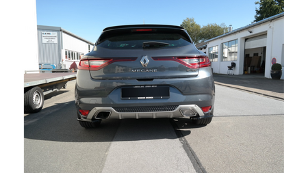 Splitter Renault Megane Mk.4 GT-Line Tył Boczne Gloss Black