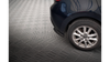 Splitter Mazda 3 III Tył Boczne Gloss Black