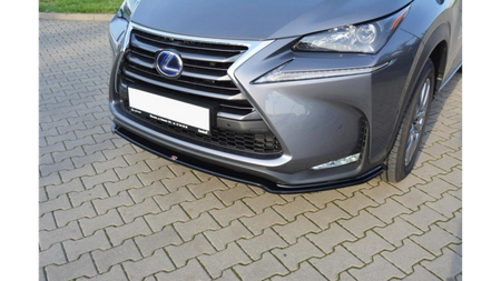 Splitter Lexus NX I Front v.1 Gloss Black