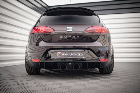 Diffuser Seat Leon 2 Cupra Fr Rear Valance Gloss Black