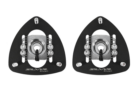 Camber Plates BMW E24 E28 E30 E34 DRIFT Thread Black