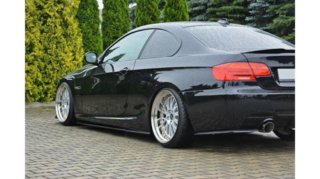 Dokładka BMW 3 E92 Facelift M-Pack Progi Gloss Black