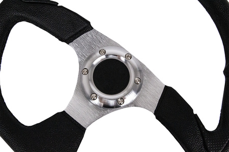 Steering wheel Pro 350mm offset:0mm Leather Black