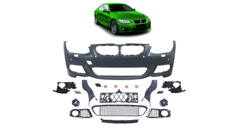 Bumper BMW 3 E92 E93 Facelift Front PDC SRA Fog Lights