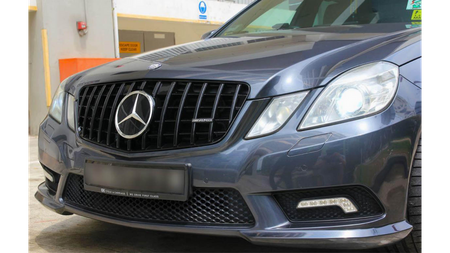 Sport Grille GT Gloss Black suitable for MERCEDES E-Class (W212) Sedan (S212) T-Model Pre-Facelift 2009-2013