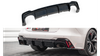 Diffuser Audi RS6 RS7 C8 Rear Valance Gloss Black