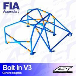 Klatka bezpieczeństwa FORD Sierra (MK1/Mk2/Mk3) 3-drzwiowa Coupe RWD skręcana w V3