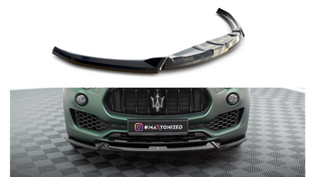 Splitter Maserati Levante I Front v.1 Gloss Black