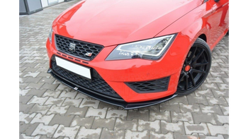 Splitter Seat Leon III Cupra FR Front Gloss Black