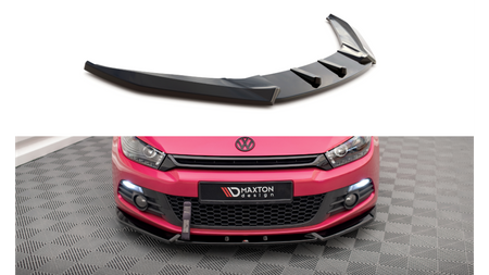 Splitter Volkswagen Scirocco III Front v.3 Gloss Black