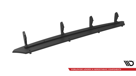 Dyfuzor Audi A6 C8 Tył Street Pro Black-Red