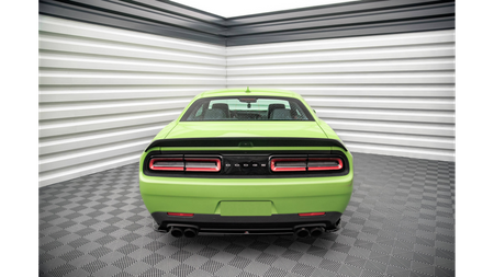 Splitter Dodge Challenger III SRT Hellcat Rear Central Gloss Black