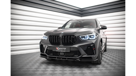 Splitter BMW X5 F95 M-Pack przód v.1 Gloss Black
