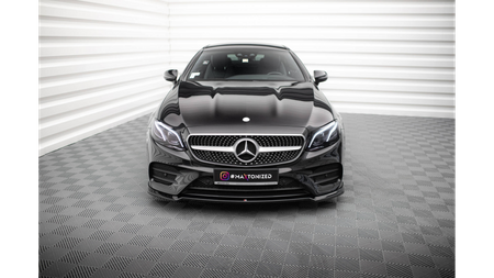 Splitter Mercedes-Benz E W213 (C238) Cabriolet (A238) 53 AMG Front v.2 Gloss Black