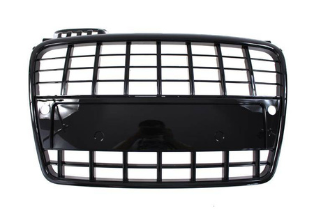 Grill Audi A4 B7 S8-Style Bright Black PDC