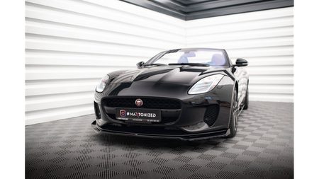 Splitter Jaguar F-Type I Facelift przód v.2 Gloss Black