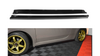 Diffuser Fiat 500 Side Skirts Gloss Black