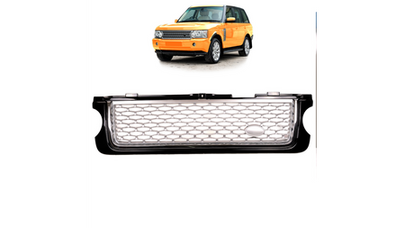 Grill Land Rover Range Rover III L322 Facelift Chrome & Black