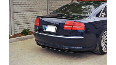 Splitter Audi S8 D3 Tył Boczne Gloss Black