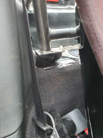Rollbar skręcana pół klatka Audi TT 8n Quattro Black