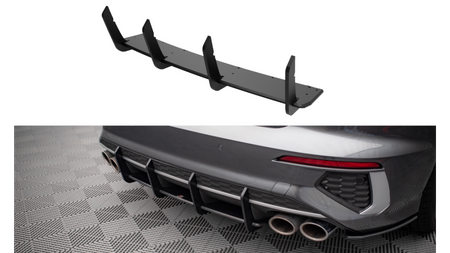 Diffuser Audi S3 8Y Rear Street Pro Black