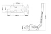 Hydraulic handbrake Vertical Horizontal 2 pumps