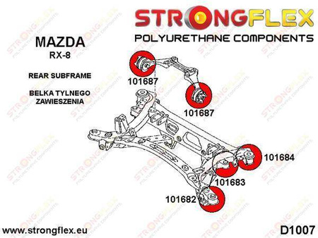 Full suspension bush kit SPORT