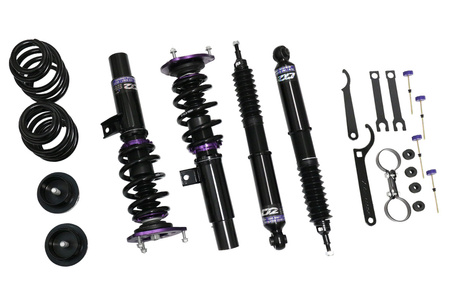 Street Suspension D2 Racing AUDI A3 HATCH 5D 8P 4WD ?50 04-12