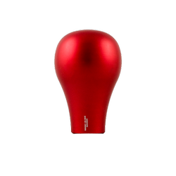 Short red aluminum knob