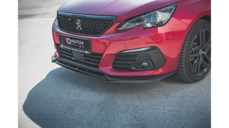 Splitter Peugeot 308 GT II Facelift przód v.1 Gloss Black