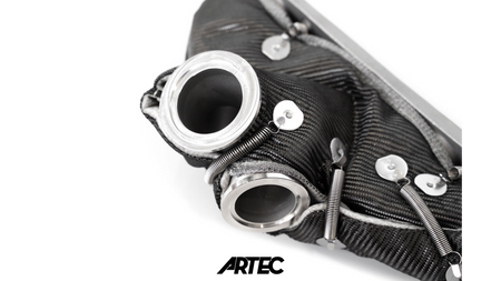 Mitsubishi Lancer Evo 4-9 4G63 Low Mount V-Band (Reverse Rotation) Osłona termiczna