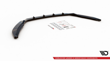 Splitter Skoda Octavia III Facelift Front v.2 Gloss Black