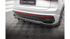 Splitter Volkswagen Taigo R-Line Rear Central with Diffuser Gloss Black