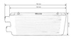 Intercooler TurboWorks 600x300x76 wejście 3" jednostronny