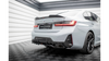 Splitter BMW 3 G20 G21 Facelift M-Pack Rear Central with Diffuser v.1 Gloss Black