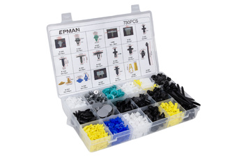 Pins Clamps Set 730 pcs