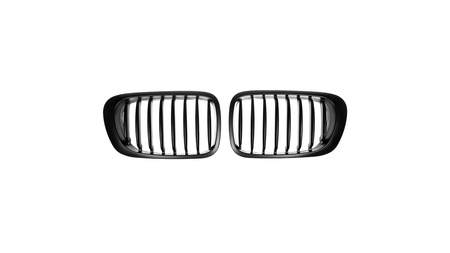 Grill BMW 3 E46 pojedyncze żeberka Gloss Black