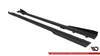 Dokładka Ford Mustang GT Mk7 Progi Street Pro Black + Gloss Flaps