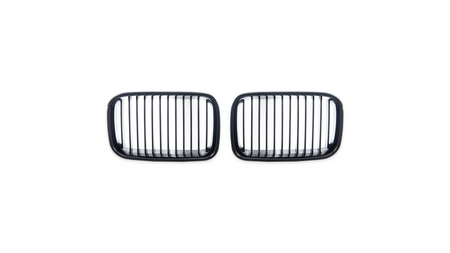 Grill BMW 3 E36 Compact pojedyncze żeberka Gloss Black