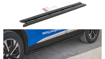 Dokładka Peugeot 2008 II Progi Gloss Black