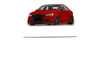 Spoiler Audi A3 8V Lip Matt Black