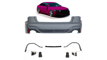 Bumper Audi A6 C8 Rear