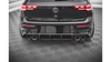 Diffuser Volkswagen Golf 8 R Rear Street Pro Black-Red